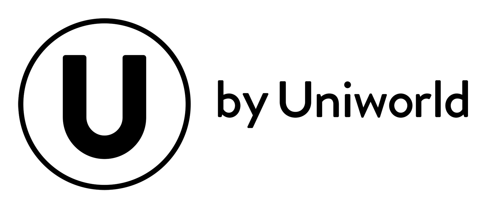 U by Uniworld logo (horizontal, transparent background)